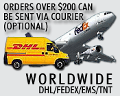 WORLDWIDE DELIVERY via DHL/FEDEX/EMS/TNT